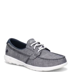 Skechers Women's , GOwalk Lite - Isla Boat Shoe - Wide Width Navy