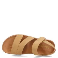 Sale Skechers Women's , Lifted Comfort Sandal Chestnut