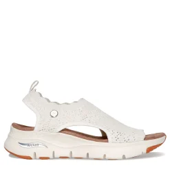 New Skechers Women's , Martha Stewart: Arch Fit - Breezy City Catch Sandal Off White