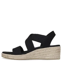 Discount Skechers Women's , Martha Stewart: Arch Fit Beverlee - Brentwood Sandal Black