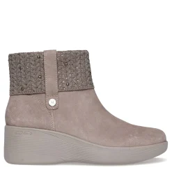 Outlet Skechers Women's , Martha Stewart: Pier-Lite - Fall Stunner Boot Taupe