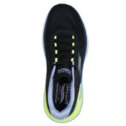 Clearance Skechers Women's , Max Cushioning Arch Fit 2.0 - Alcona Sneaker Black/Light Blue