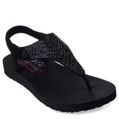 Online Skechers Women's , Meditation - Rockstar Sandal Black