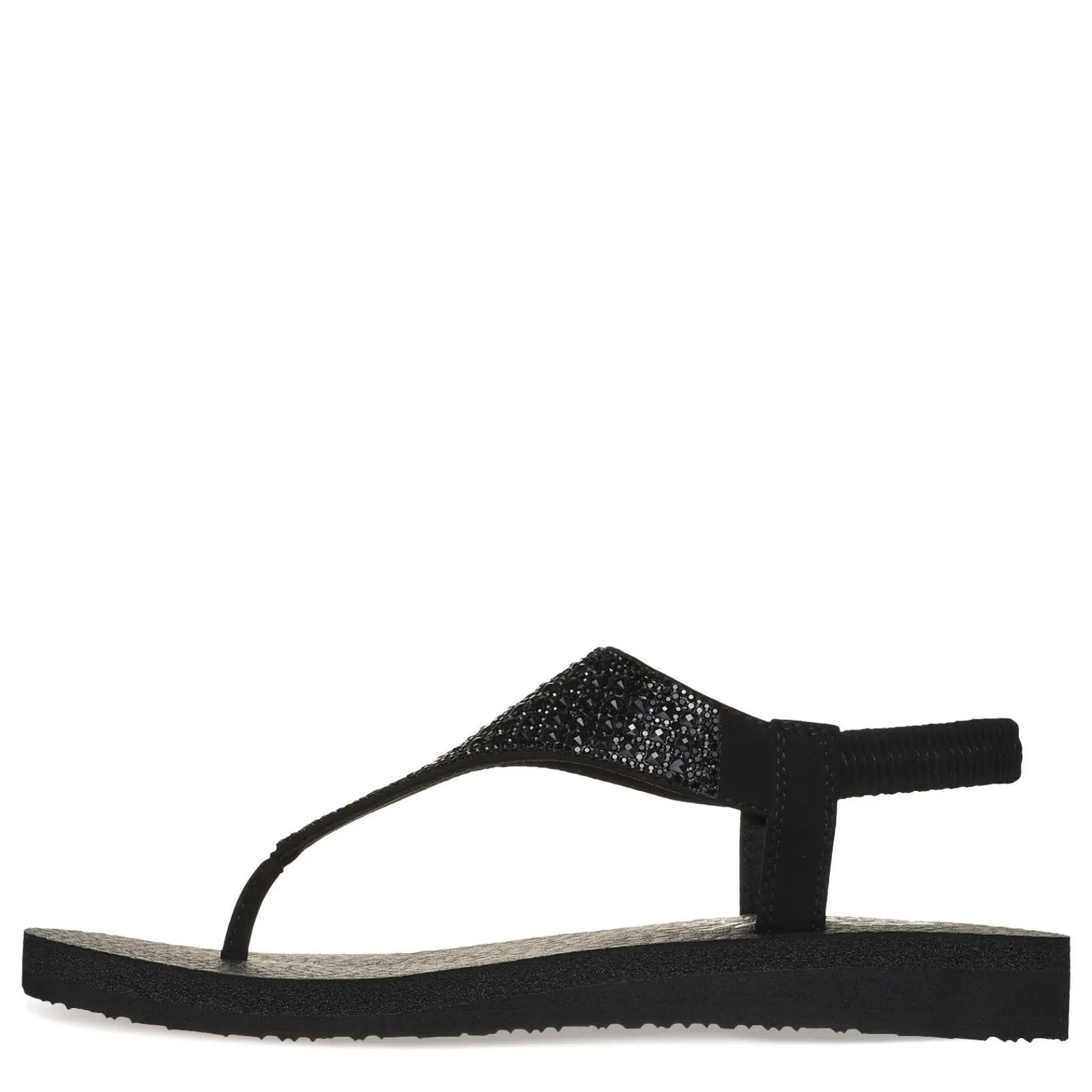 Online Skechers Women's , Meditation - Rockstar Sandal Black