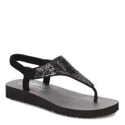 New Skechers Women's , Meditation - Sweet Rock Sandal Black