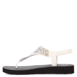 Online Skechers Women's , Meditation - Sweet Rock Sandal White