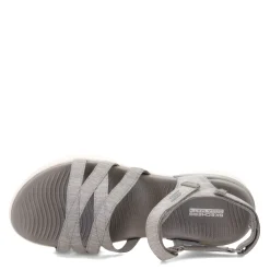 Online Skechers Women's , On-the-GO Flex - Finest Sandal Gray