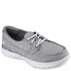 Outlet Skechers Women's , On-the-GO Flex - Ashore Boat Shoe Grey