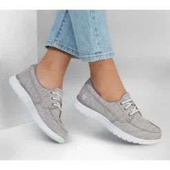 Outlet Skechers Women's , On-the-GO Flex - Ashore Boat Shoe Grey