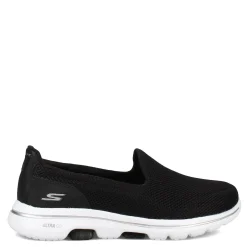 Best Skechers Women's Performance, Go Walk 5 Slip-On Black / White