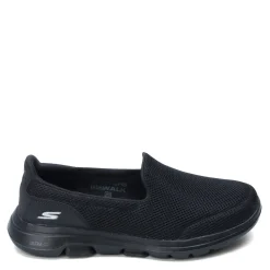 Best Skechers Women's Performance, GOwalk 5 Slip-On - Wide Width Black