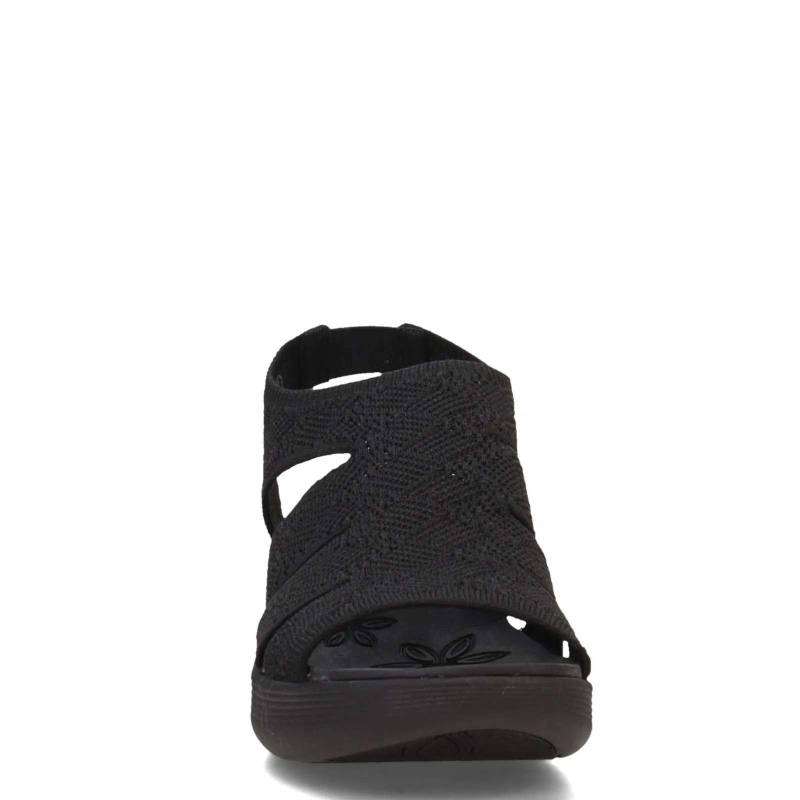 Best Skechers Women's , Pier Lite - Crochet Sandal Black/Black