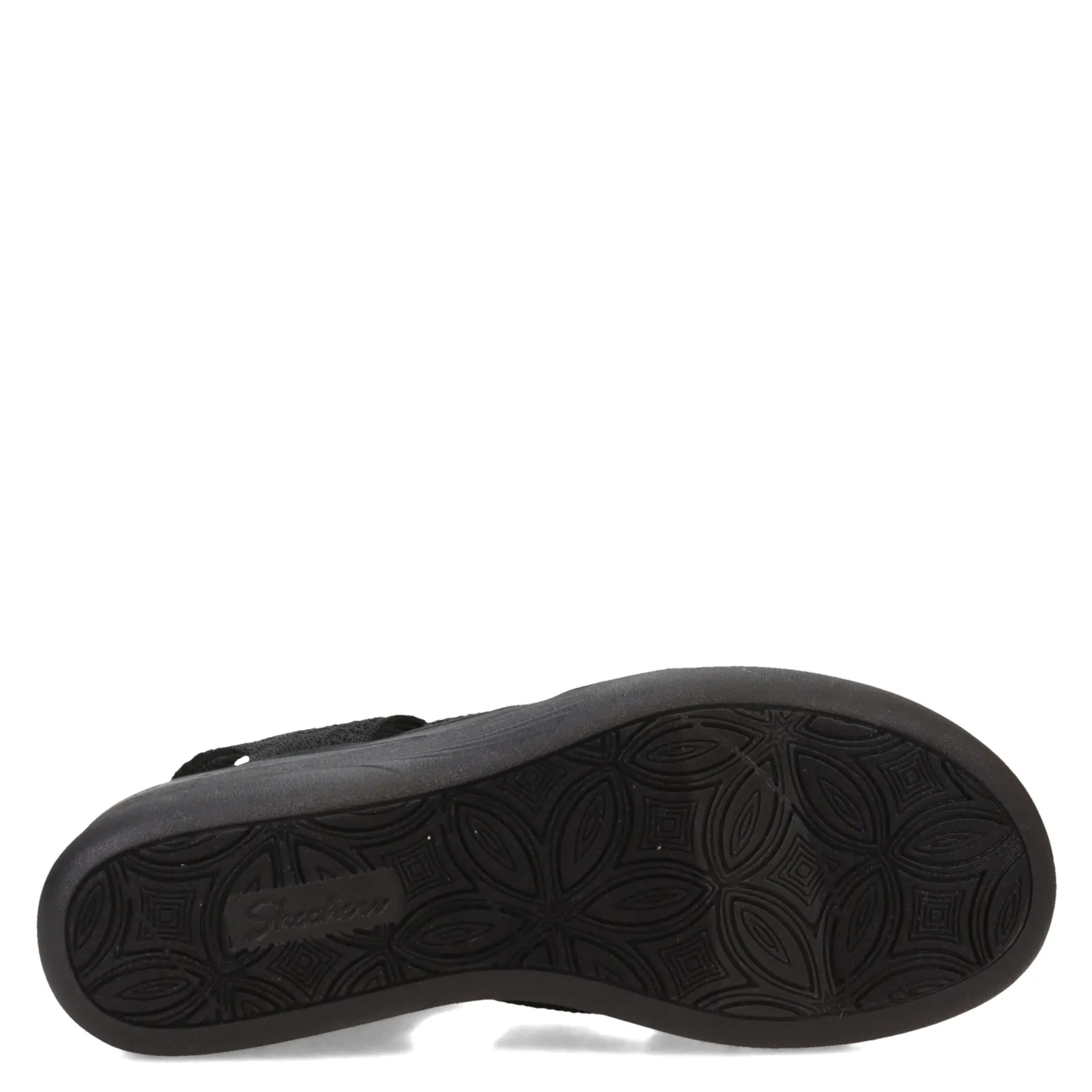 Best Skechers Women's , Pier Lite - Crochet Sandal Black/Black