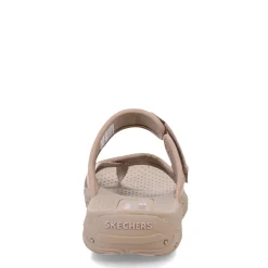 Outlet Skechers Women's , Reggae - Cool Harbor Sandal Taupe