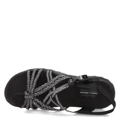 Discount Skechers Women's , Reggae - Mendocino Sandal Black