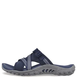 Outlet Skechers Women's , Reggae - Slide Thru Sandal Navy