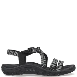 Best Skechers Women's , Reggae - Trail On By Sandal Black/White
