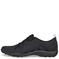 Outlet Skechers Women's , Relaxed Fit: Breathe-Easy - Infi-Knity Sneaker - Wide Width Black