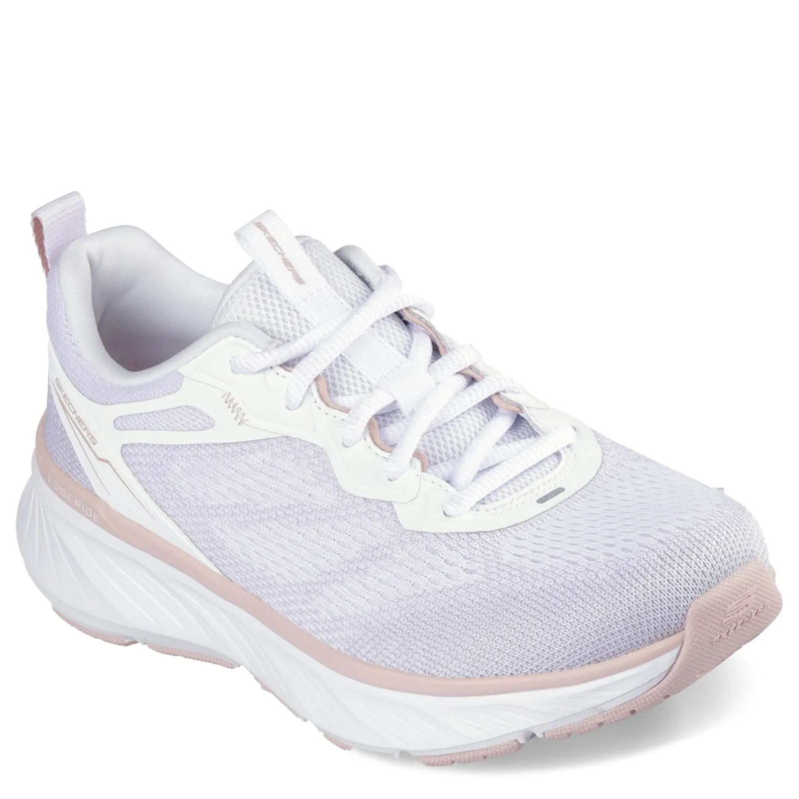 Discount Skechers Women's , Relaxed Fit: Edgeride - Power Flow Sneaker White/Natural