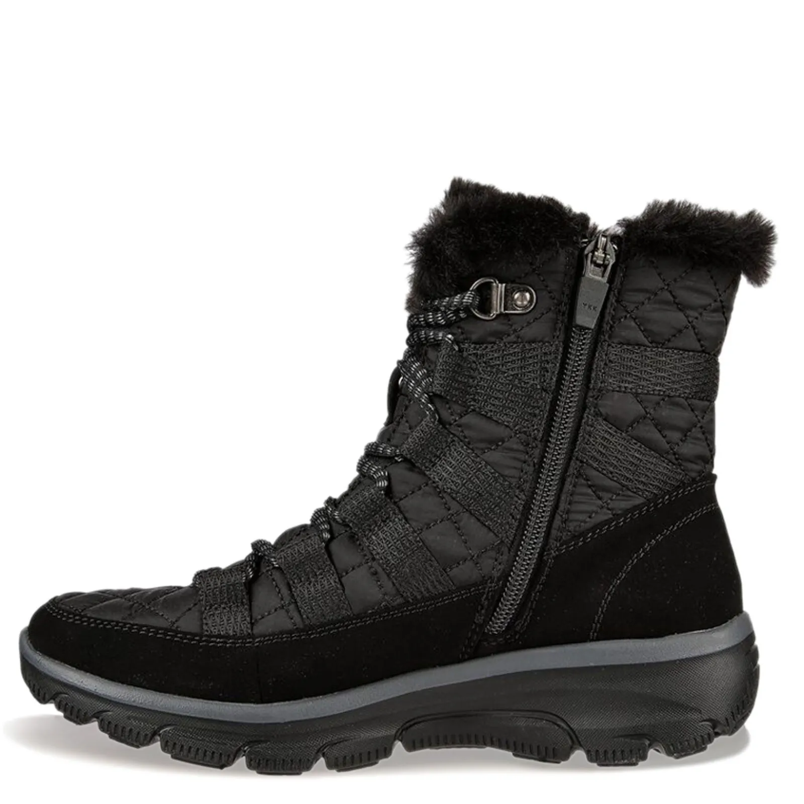 Best Skechers Women's , Relaxed Fit: Easy Going - Moro Street Boot Black