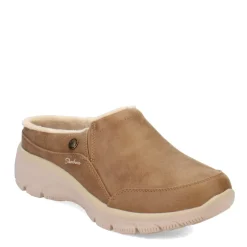 New Skechers Women's , Relaxed Fit: Easy Going - Latte 2 Clog Tan