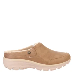New Skechers Women's , Relaxed Fit: Easy Going - Latte 2 Clog Tan