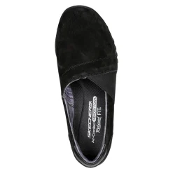 Online Skechers Women's , Relaxed Fit: Breathe-Easy - Kindred Slip-On Black/Black