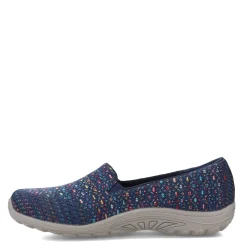 Skechers Women's , Relaxed Fit: Reggae Fest - Wicker Slip-On - Wide Width Navy
