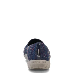 Skechers Women's , Relaxed Fit: Reggae Fest - Wicker Slip-On - Wide Width Navy