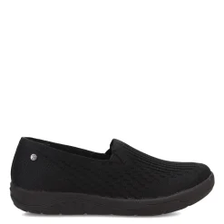 Outlet Skechers Women's , Relaxed Fit: Arch Fit Reggae Cup - For Fun Slip-On Solid Black