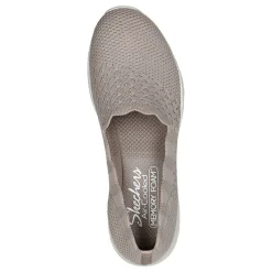 Best Skechers Women's , Seager - Stat Slip-On - Wide Width Taupe