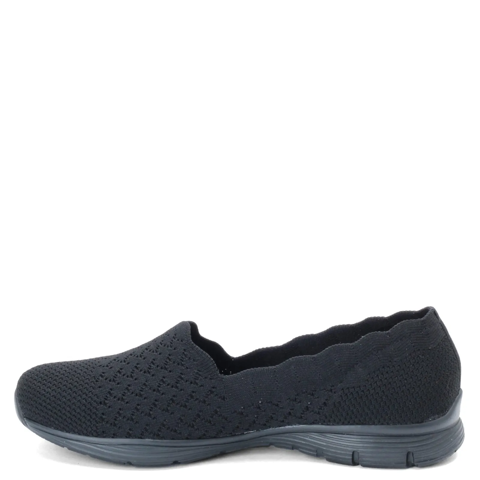 Clearance Skechers Women's , Seager Stat Slip-On Black/Black