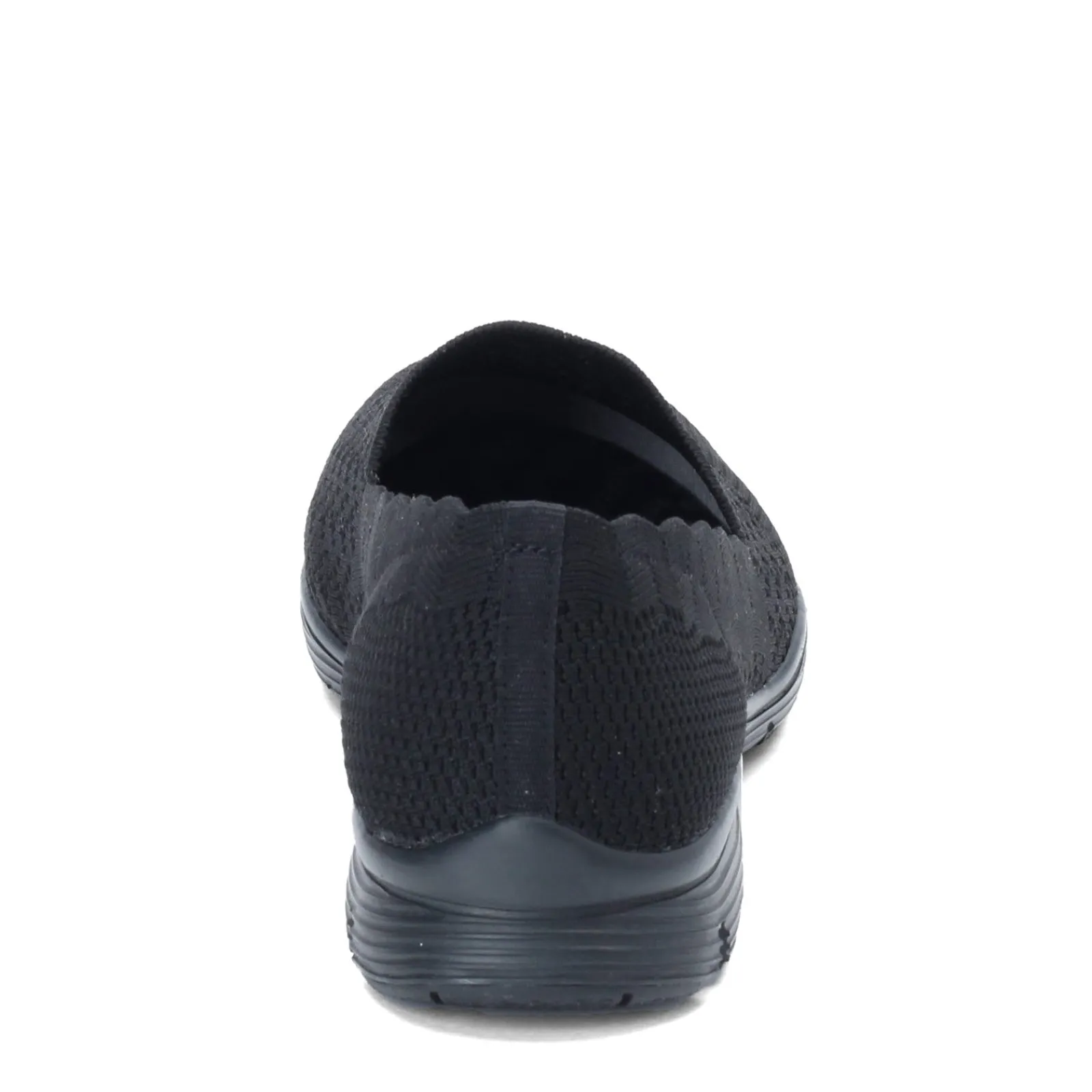 Clearance Skechers Women's , Seager Stat Slip-On Black/Black