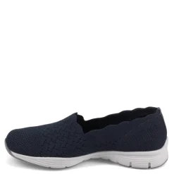 Online Skechers Women's , Seager Stat Slip-On Navy