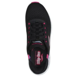 Discount Skechers Women's , Slip-ins: Arch Fit 2.0 - Easy Chic Sneaker Black/Hot Pink
