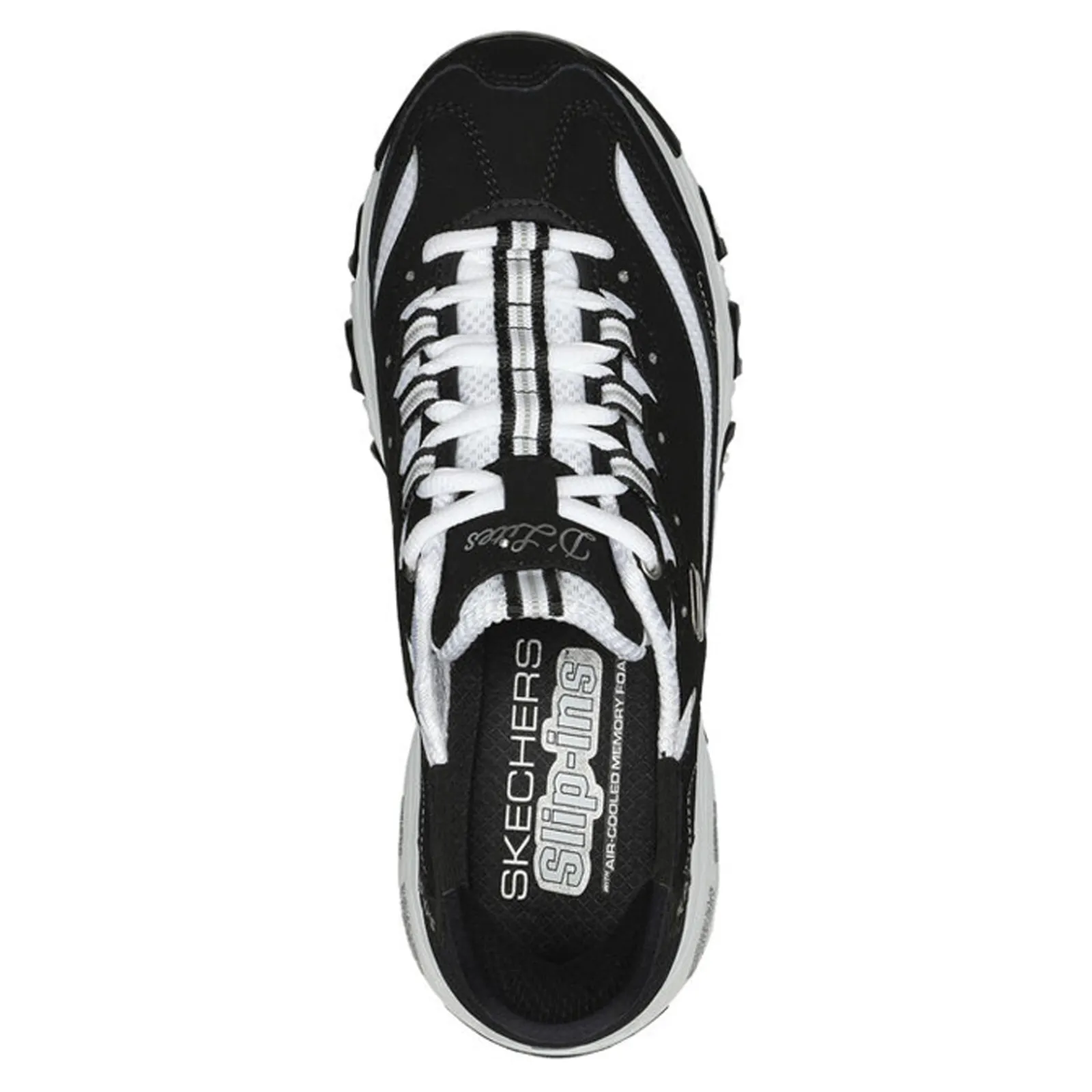 Clearance Skechers Women's , Slip-ins: D'Lites - New Classic Sneaker Black Wht