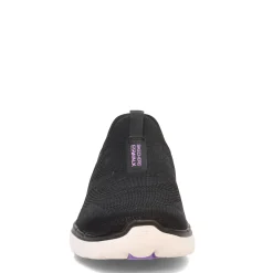 Hot Skechers Women's , Slip-ins: GO WALK 6 - Fabulous View Sneaker Black/Lavender