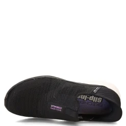 Hot Skechers Women's , Slip-ins: GO WALK 6 - Fabulous View Sneaker Black/Lavender