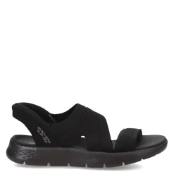 Best Skechers Women's , Slip-ins: GO WALK Flex Sandal - Enticing Sandal Black/Black