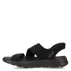 Best Skechers Women's , Slip-ins: GO WALK Flex Sandal - Enticing Sandal Black/Black