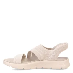 Outlet Skechers Women's , Slip-ins: GO WALK Flex Sandal - Enticing Sandal Natural