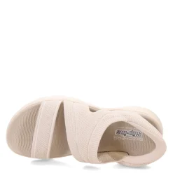 Outlet Skechers Women's , Slip-ins: GO WALK Flex Sandal - Enticing Sandal Natural