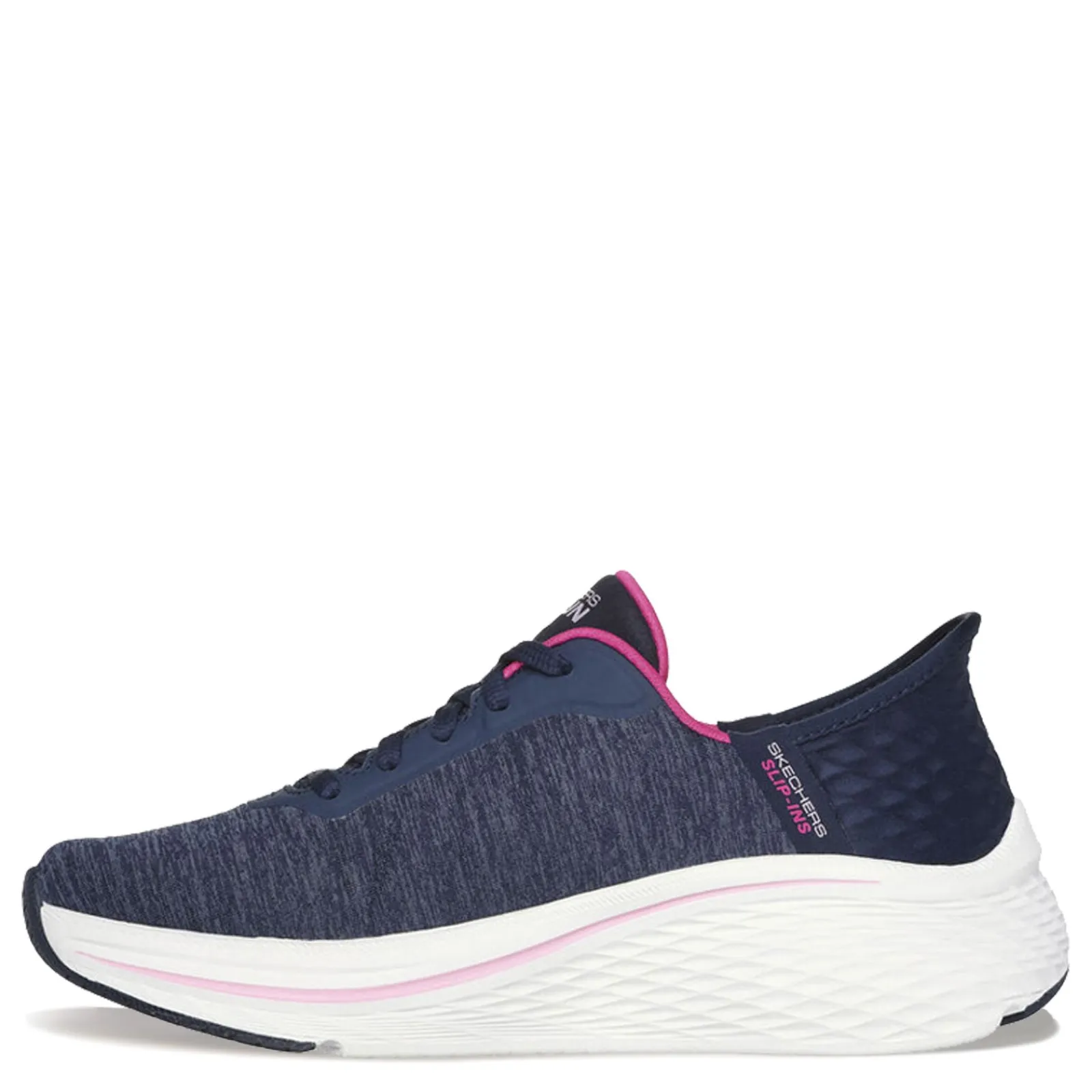 Online Skechers Women's , Slip-ins: Max Cushioning Elite - Prevail Sneaker Navy/Pink