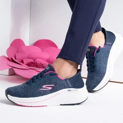 Online Skechers Women's , Slip-ins: Max Cushioning Elite - Prevail Sneaker Navy/Pink
