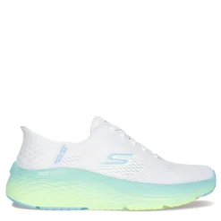 Clearance Skechers Women's , Slip-ins: Max Cushioning Elite 2.0 Sneaker White/Blue