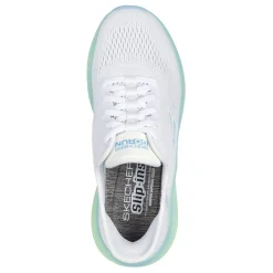 Clearance Skechers Women's , Slip-ins: Max Cushioning Elite 2.0 Sneaker White/Blue