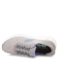 Hot Skechers Women's , Slip-ins: Max Cushioning Elite - Prevail Sneaker Gray/Blue