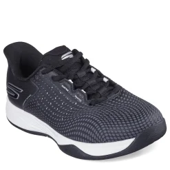 Discount Skechers Women's , Slip-ins Relaxed Fit: Viper Court Reload Pickleball Shoe Black/White