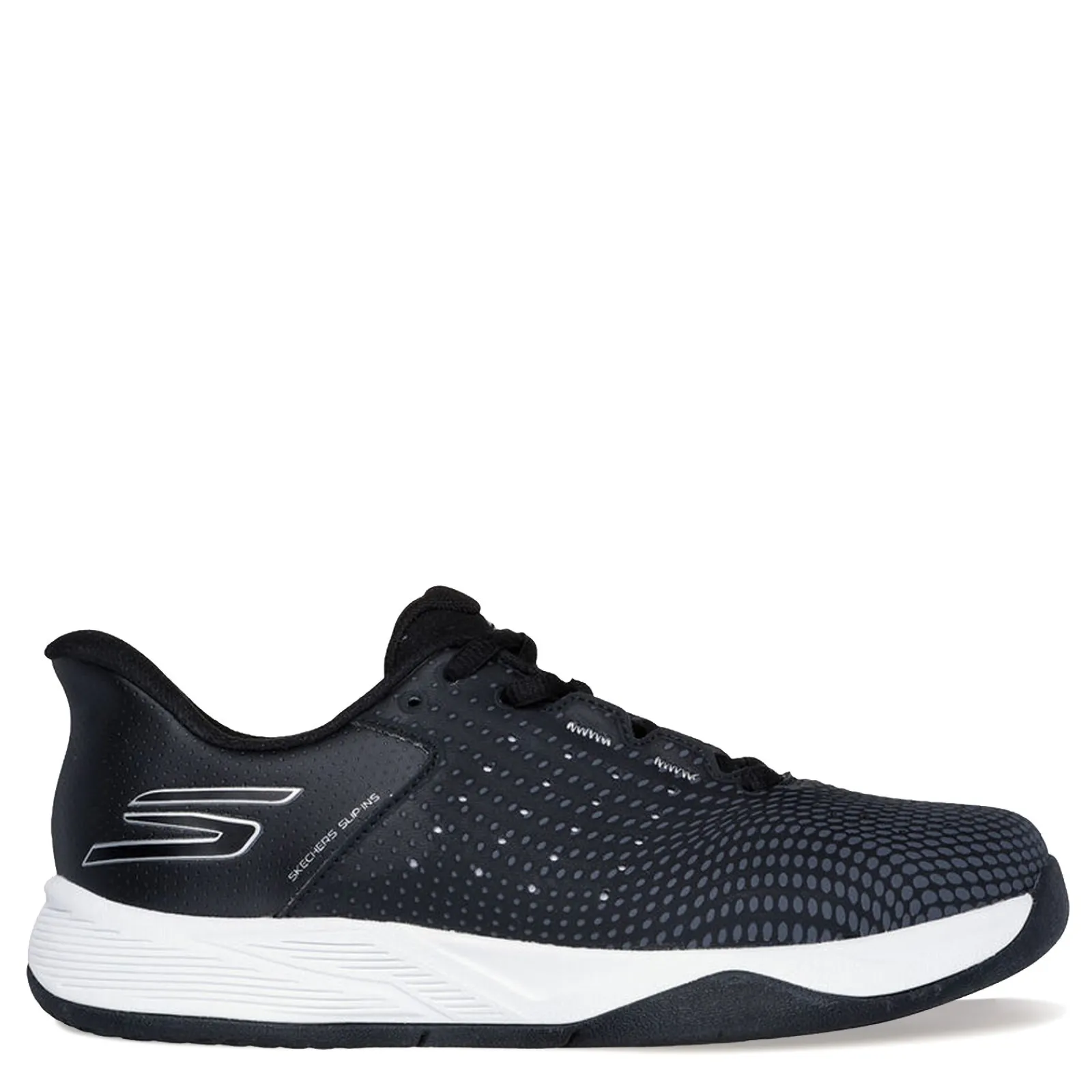 Discount Skechers Women's , Slip-ins Relaxed Fit: Viper Court Reload Pickleball Shoe Black/White