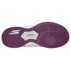 Outlet Skechers Women's , Slip-ins Relaxed Fit: Viper Court Reload Pickleball Shoe Grey/Purple